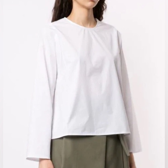 Studio Nicholson Tolan Stripe Top - Picture 2 of 13